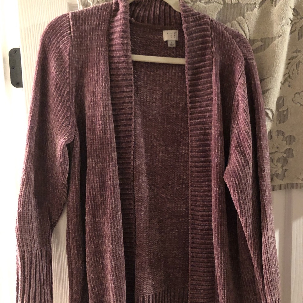 Chenille Cardigan